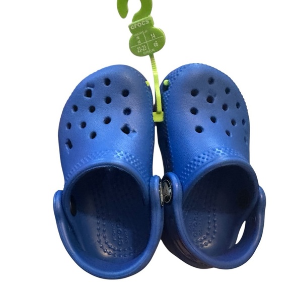 CROCS Other - NWT Toddlers Unisex Navy Blue Crocs Toddler Size 4